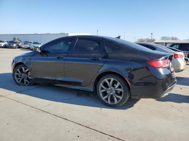 1C3CCCBGXFN613498 - 2015 CHRYSLER 200 S BLACK photo 2