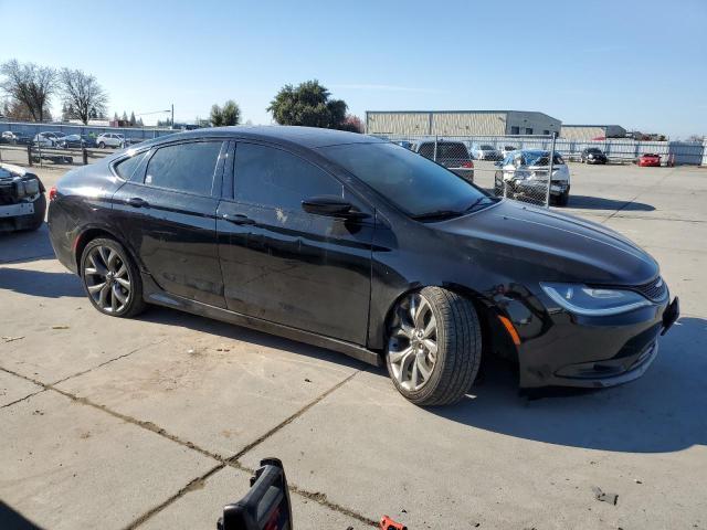 1C3CCCBGXFN613498 - 2015 CHRYSLER 200 S BLACK photo 4