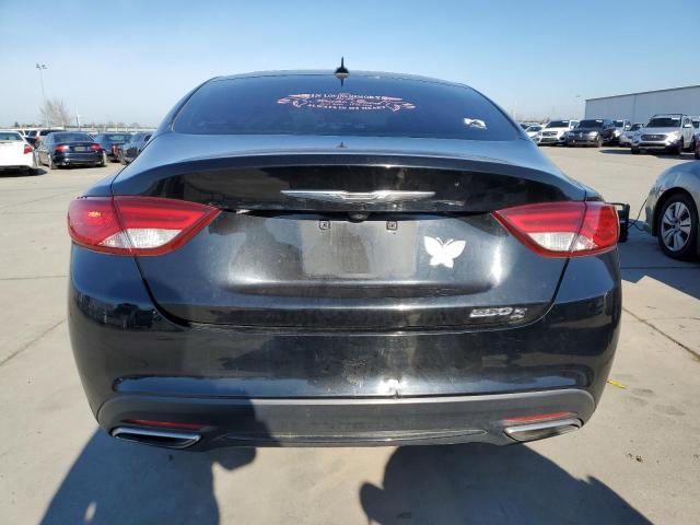 1C3CCCBGXFN613498 - 2015 CHRYSLER 200 S BLACK photo 6