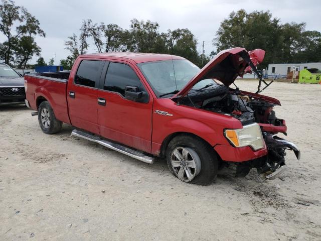 1FTFW1CFXCFC50491 - 2012 FORD F150 SUPERCREW RED photo 4