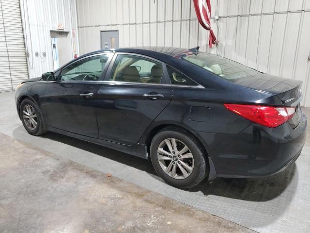 5NPEB4AC6BH107124 - 2011 HYUNDAI SONATA GLS BLACK photo 2