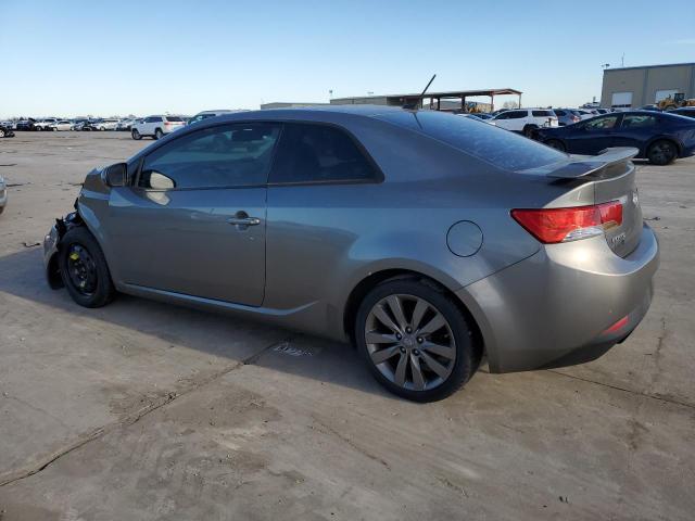 KNAFW6A39B5389857 - 2011 KIA FORTE SX GRAY photo 2