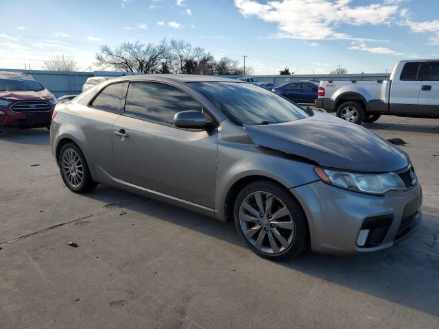 KNAFW6A39B5389857 - 2011 KIA FORTE SX GRAY photo 4