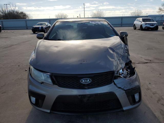 KNAFW6A39B5389857 - 2011 KIA FORTE SX GRAY photo 5