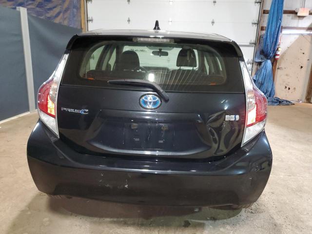 JTDKDTB34G1125383 - 2016 TOYOTA PRIUS C BLACK photo 6