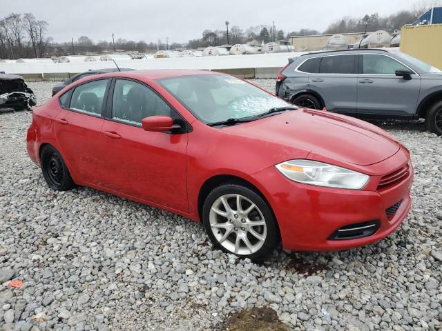 1C3CDFBA7DD304617 - 2013 DODGE DART SXT RED photo 4