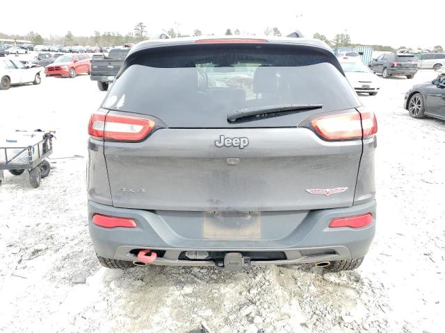 1C4PJMBS6GW226777 - 2016 JEEP CHEROKEE TRAILHAWK GRAY photo 6