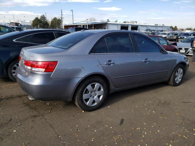 5NPET46F08H328789 - 2008 HYUNDAI SONATA GLS GRAY photo 3