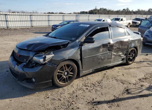 2T1BU40E69C128567 - 2009 TOYOTA COROLLA BASE BLACK photo 1