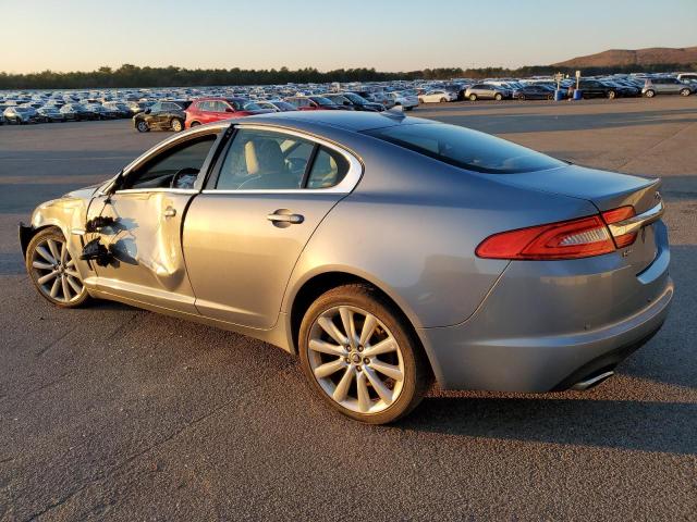 SAJWJ0EF8D8S86483 - 2013 JAGUAR XF BLUE photo 2