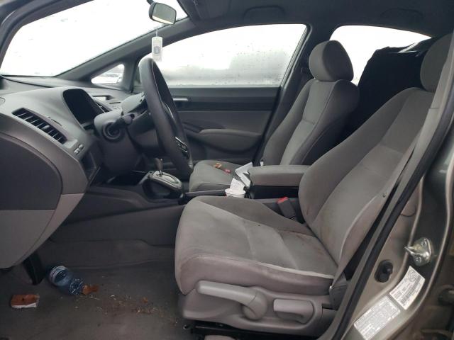 1HGFA164X6L809070 - 2006 HONDA CIVIC LX GRAY photo 7