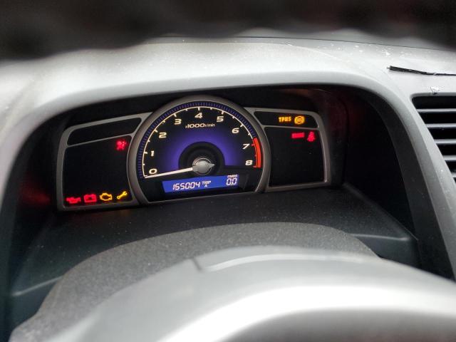 2HGFA15948H532817 - 2008 HONDA CIVIC EXL ნაცრისფერი ფოტო 9