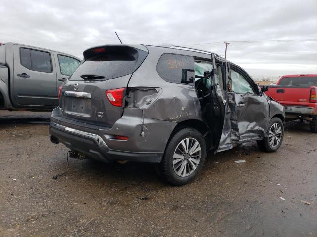 5N1DR2MM5HC618534 - 2017 NISSAN PATHFINDER S GRAY photo 3