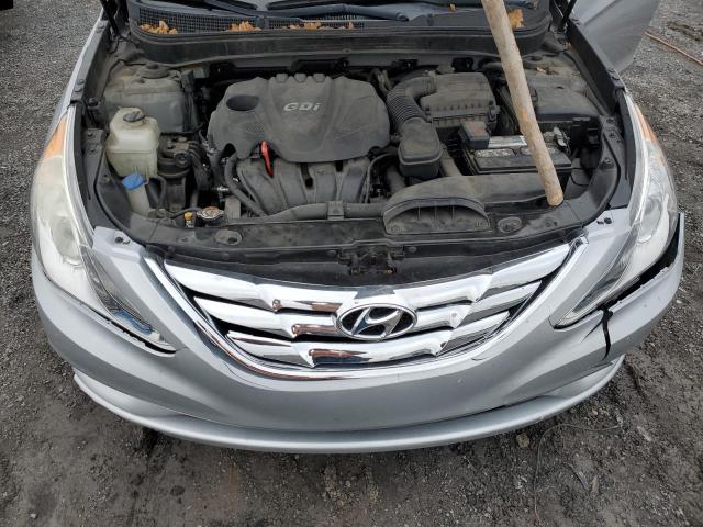 5NPEB4ACXDH714825 - 2013 HYUNDAI SONATA GLS SILVER photo 11