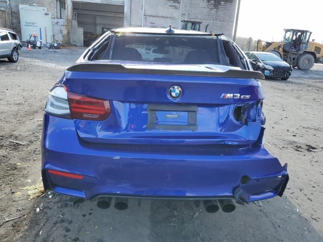WBS8M9C53J5L71752 - 2018 BMW M3 BLUE photo 6