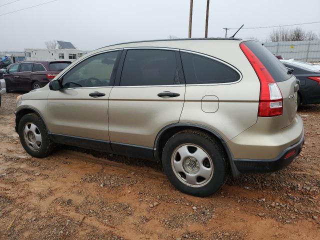 JHLRE38359C007386 - 2009 HONDA CR-V LX TAN photo 2