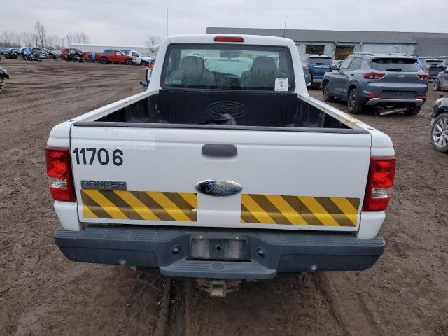 1FTYR10D89PA34841 - 2009 FORD RANGER WHITE photo 10