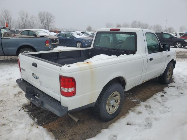 1FTYR10D89PA34841 - 2009 FORD RANGER WHITE photo 3