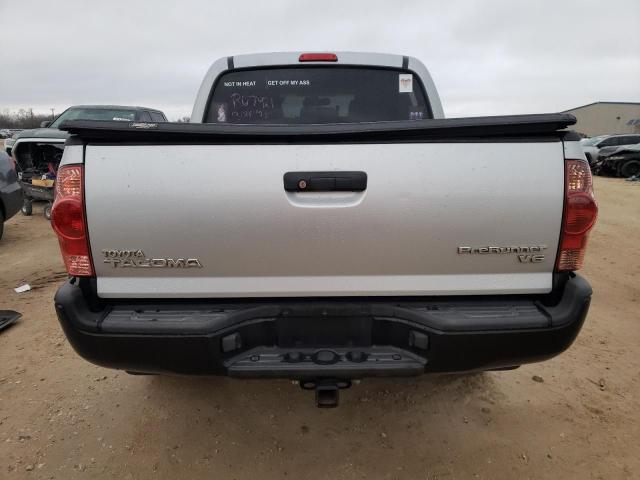 3TMJU62N78M065652 - 2008 TOYOTA TACOMA DOUBLE CAB PRERUNNER SILVER photo 6