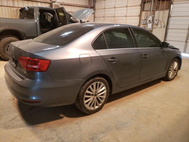 3VWD17AJ2FM201870 - 2015 VOLKSWAGEN JETTA SE GRAY photo 3