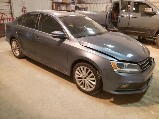 3VWD17AJ2FM201870 - 2015 VOLKSWAGEN JETTA SE GRAY photo 4