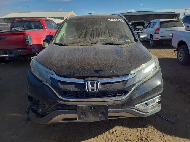 2HKRM4H75FH625848 - 2015 HONDA CR-V EXL BLACK photo 5