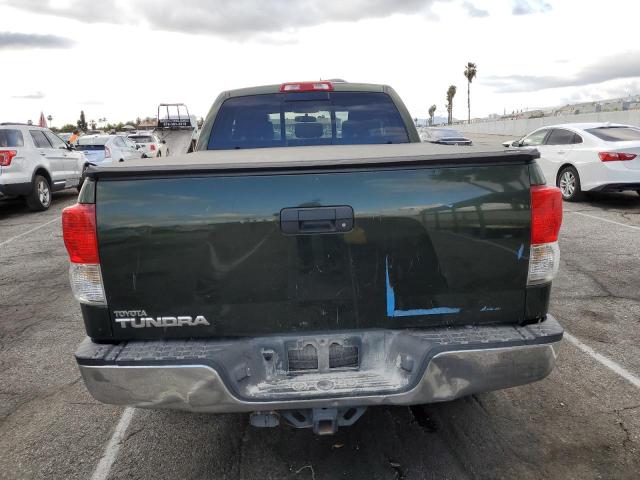 5TFRM5F1XAX002436 - 2010 TOYOTA TUNDRA DOUBLE CAB SR5 GREEN photo 6