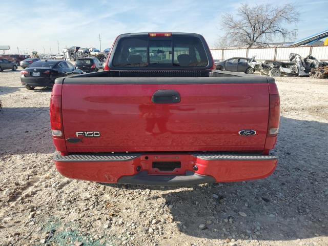 2FTRX17273CA73752 - 2003 FORD F150 RED photo 6