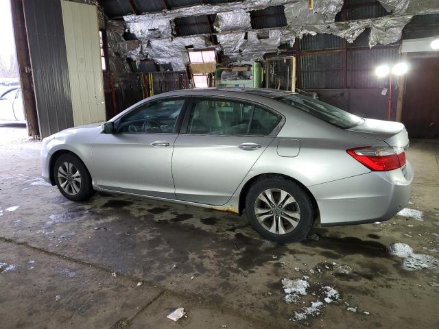 1HGCR2F32EA244249 - 2014 HONDA ACCORD LX SILVER photo 2