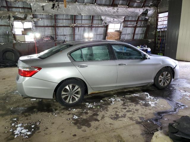 1HGCR2F32EA244249 - 2014 HONDA ACCORD LX SILVER photo 3