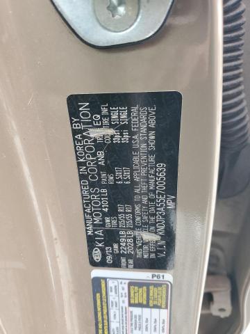 KNDJP3A55E7005639 - 2014 KIA SOUL + TAN photo 13