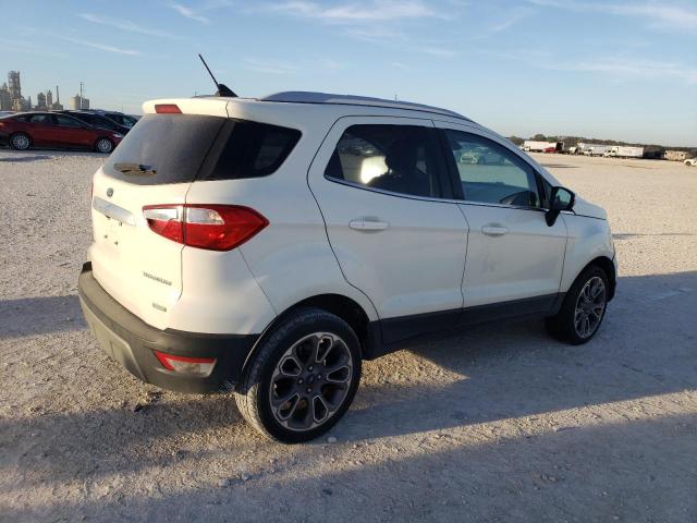 MAJ3S2KE3LC343728 - 2020 FORD ECOSPORT TITANIUM WHITE photo 3