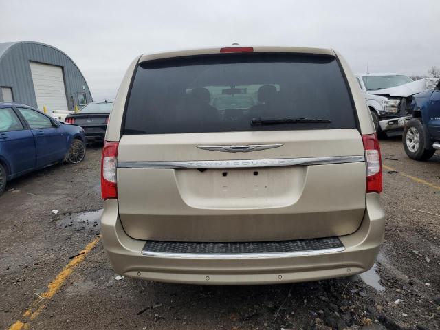 2C4RC1CG5DR595680 - 2013 CHRYSLER TOWN & COU TOURING L GOLD photo 6