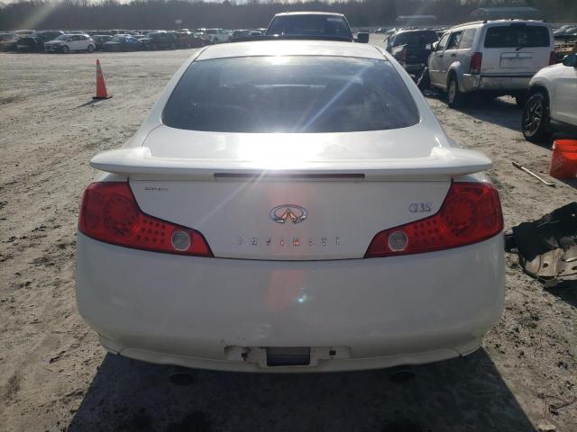 JNKCV54E85M402851 - 2005 INFINITI G35 WHITE photo 6