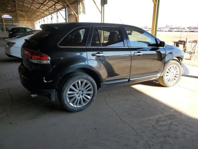 2LMDJ8JK8FBL31347 - 2015 LINCOLN MKX BLACK photo 3