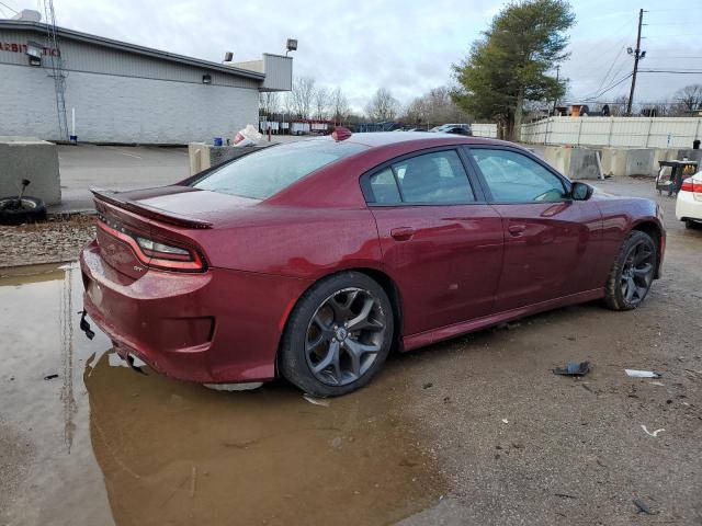 2C3CDXHG7KH597260 - 2019 DODGE CHARGER GT RED photo 3