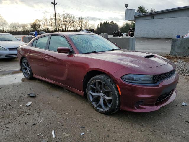 2C3CDXHG7KH597260 - 2019 DODGE CHARGER GT RED photo 4