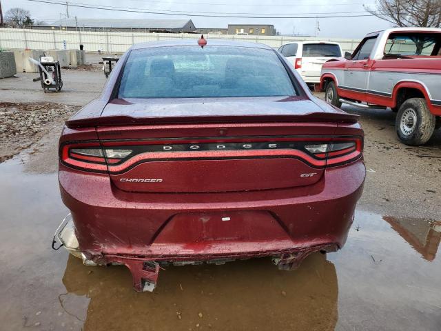 2C3CDXHG7KH597260 - 2019 DODGE CHARGER GT RED photo 6