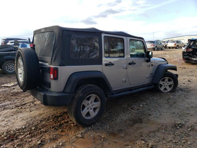 1C4BJWDGXJL874355 - 2018 JEEP WRANGLER U SPORT ვერცხლისფერი ფოტო 3