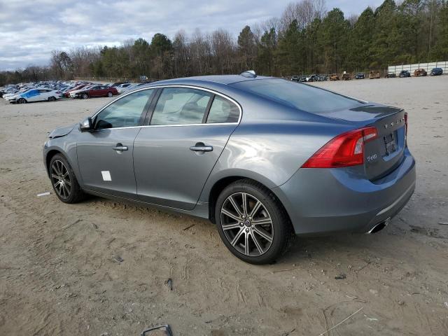 LYV402HM4HB143357 - 2017 VOLVO S60 PLATINUM GRAY photo 2