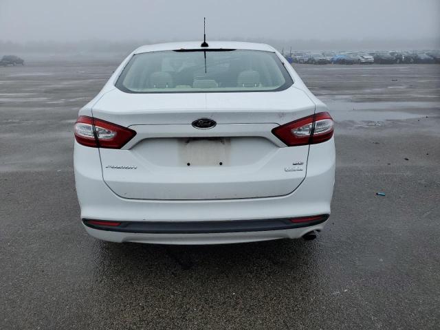 1FA6P0HD5E5399923 - 2014 FORD FUSION SE WHITE photo 6