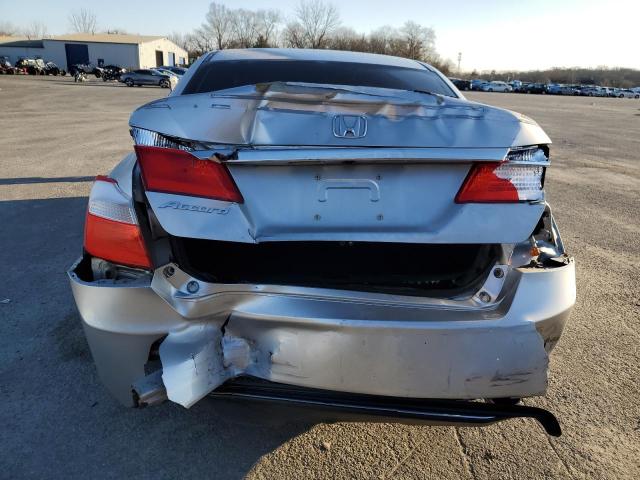 1HGCR2F34DA262573 - 2013 HONDA ACCORD LX SILVER photo 6