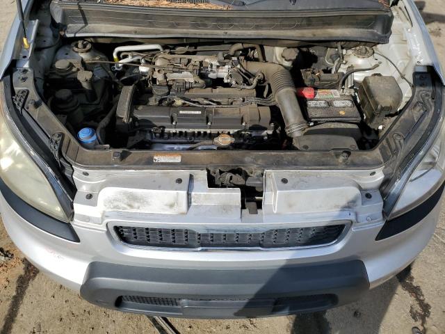 KNDJT2A21A7702022 - 2010 KIA SOUL + SILVER photo 11