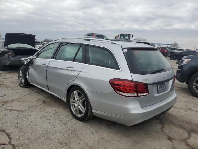 WDDHH8JB8EA838844 - 2014 MERCEDES-BENZ E 350 4MATIC WAGON SILVER photo 2