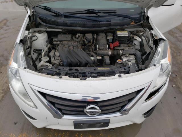 3N1CN7AP7HL896124 - 2017 NISSAN VERSA S WHITE photo 11