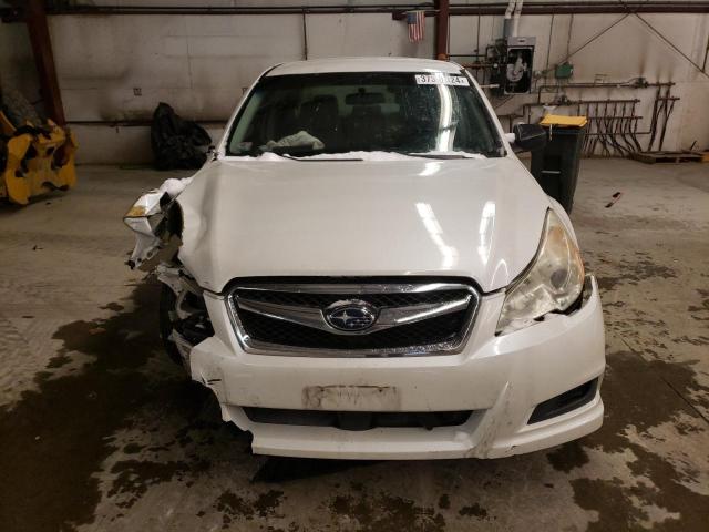 4S3BMBA67A3238987 - 2010 SUBARU LEGACY 2.5I WHITE photo 5