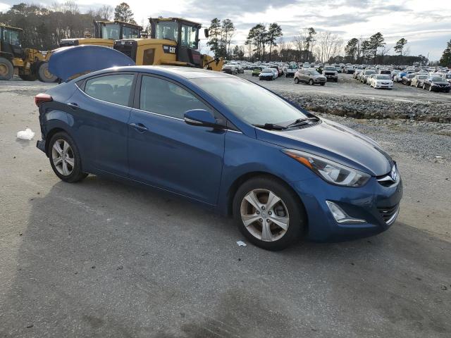 KMHDH4AE3GU478682 - 2016 HYUNDAI ELANTRA SE BLUE photo 4