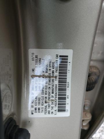 1HGCR2F84DA259944 - 2013 HONDA ACCORD EXL BEIGE photo 12