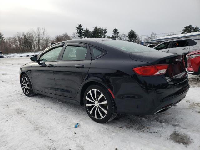 1C3CCCBB2GN113681 - 2016 CHRYSLER 200 S BLACK photo 2