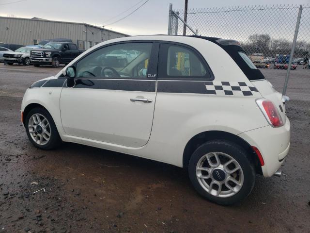 3C3CFFDR9CT310358 - 2012 FIAT 500 POP WHITE photo 2